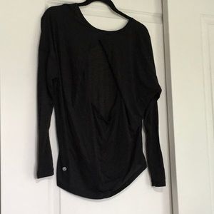 Lululemon backless long sleeved